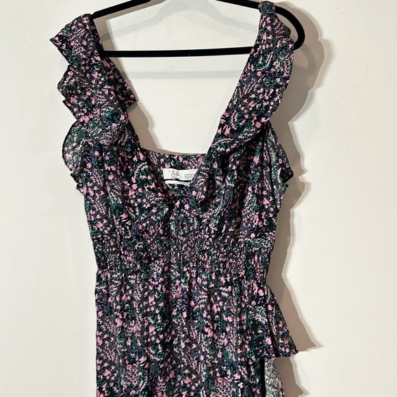 IRO Santu Maxi Dress in Mixed floral Black size 42 USA size 10 women’s - Picture 7 of 9